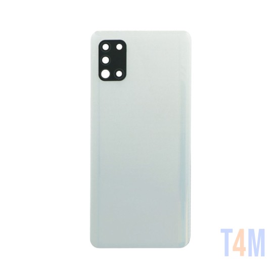 Tampa Traseira+Lente da Câmera Samsung Galaxy A31/A315 Branco